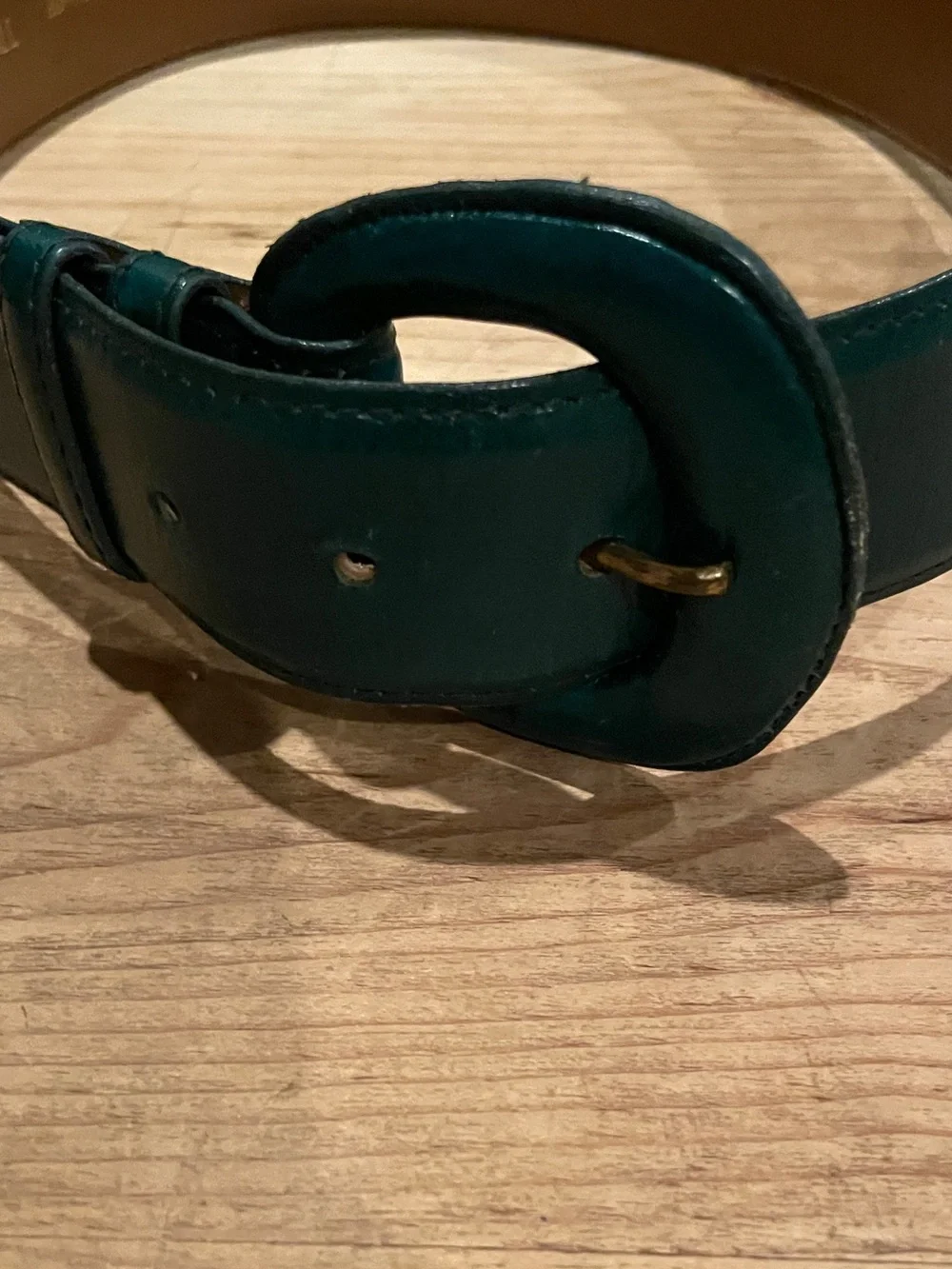 Ellen Tracy VTG Buffalo Calf Belt Classic Elegant Business Career Versatile S